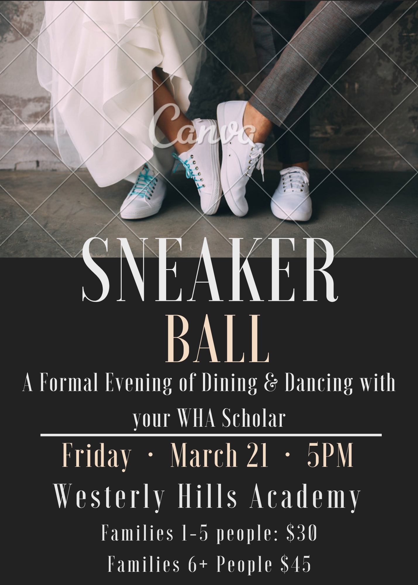  WHA Sneaker Ball Flyer